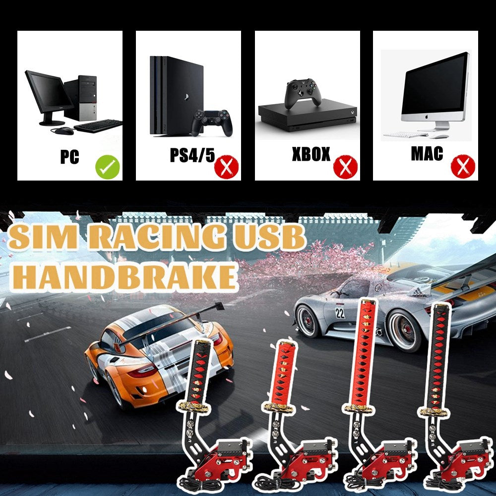 USB Handbrake for PS4 PS5 Accessories Support G29 for Racing Games Sim –  Gstpracing