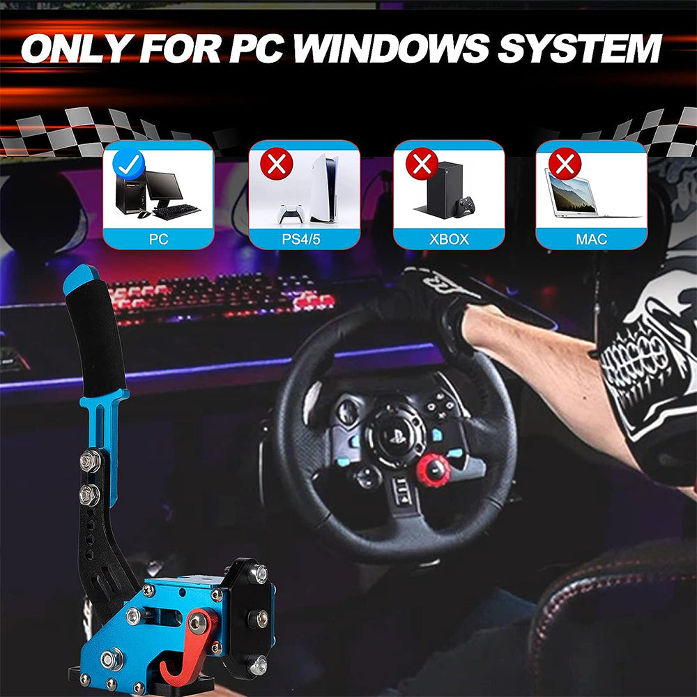 14bit PC USB Handbrake Gaming SIM Racing Games For Logitech G27 G29 Windows